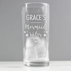 Personalised Mermaid Water Hi Ball Glass 10 Personalised Mermaid Water Hi Ball Glass -PERSONALISE STORE p0107e31 4