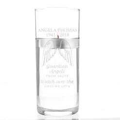 Personalised Guardian Angel Wings Floating Candle Holder -PERSONALISE STORE p0107e34 4