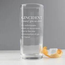 Personalised Gincident Hi Ball Glass -PERSONALISE STORE p0107e37 4