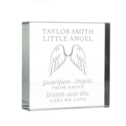 Personalised Guardian Angel Wings Crystal Token 17 Personalised Guardian Angel Wings Crystal Token -PERSONALISE STORE p0107e42 8