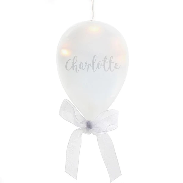 Personalised Message LED Hanging Glass Balloon 5 Personalised Message LED Hanging Glass Balloon - Image 5