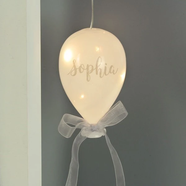 Personalised Message LED Hanging Glass Balloon 7 Personalised Message LED Hanging Glass Balloon - Image 7