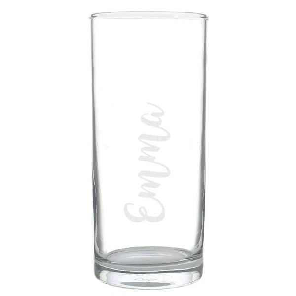 Personalised Name Only Engraved Hi Ball Glass 2 Personalised Name Only Engraved Hi Ball Glass - Image 2