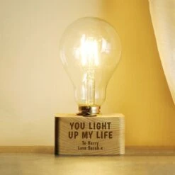 Personalised You Light Up My Life LED Bulb Table Lamp 6 Personalised You Light Up My Life LED Bulb Table Lamp -PERSONALISE STORE p0107f84 2