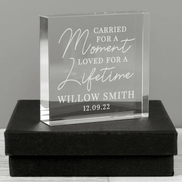 Personalised Carried For A Moment Crystal Token 3 Personalised Carried For A Moment Crystal Token - Image 3