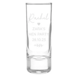 Personalised Free Text Botanical Shot Glass -PERSONALISE STORE p0107i41 4