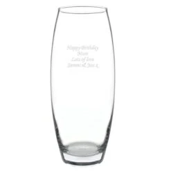 Personalised Tapered Bullet Vase 12 Personalised Tapered Bullet Vase -PERSONALISE STORE p010873 4