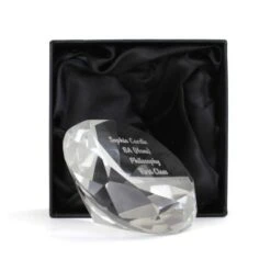 Personalised Diamond Paperweight -PERSONALISE STORE p010882 5