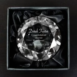 Personalised Occasion Diamond Paperweight 9 Personalised Occasion Diamond Paperweight -PERSONALISE STORE p0108a33 3