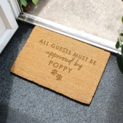 Personalised Approved By The Pet Rectangle Indoor Doormat -PERSONALISE STORE p011017 2