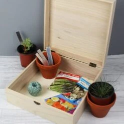 Personalised Floral Large Wooden Keepsake Box -PERSONALISE STORE p0111b72 5