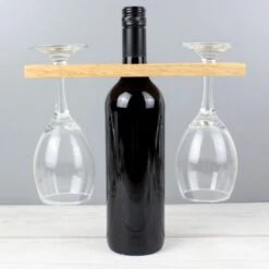 Personalised "Initials" Wine Glass & Bottle Holder -PERSONALISE STORE p0111c34 3