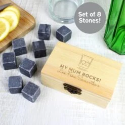 Personalised On The Rocks Cooling Stones -PERSONALISE STORE p0111c37 4