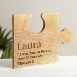 Personalised Free Text Jigsaw Piece