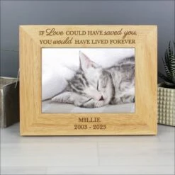 Personalised Pet Memorial 6x4 Photo Frame -PERSONALISE STORE p0111d98 2