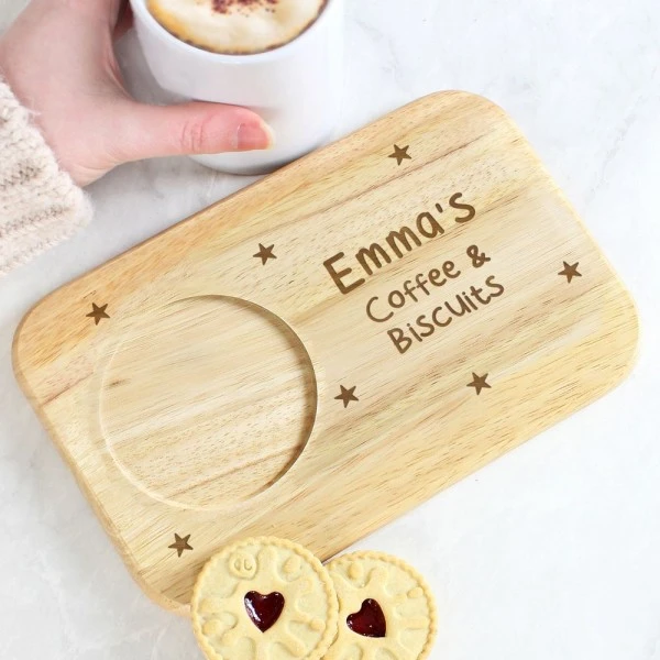 Personalised Stars Wooden Coaster Tray 10 Personalised Stars Wooden Coaster Tray - Image 10