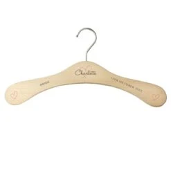 Personalised Heart Wooden Hanger 12 Personalised Heart Wooden Hanger -PERSONALISE STORE p0111e49 4