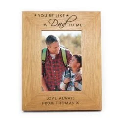 Personalised You're Like A Dad To Me 6x4 Oak Finish Photo Frame 5 Personalised You're Like A Dad To Me 6x4 Oak Finish Photo Frame -PERSONALISE STORE p0111f52 2