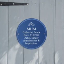 Personalised Heritage Plaque -PERSONALISE STORE p011301 6