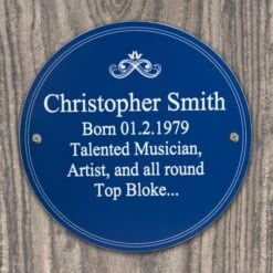 Personalised Heritage Plaque -PERSONALISE STORE p011301 8