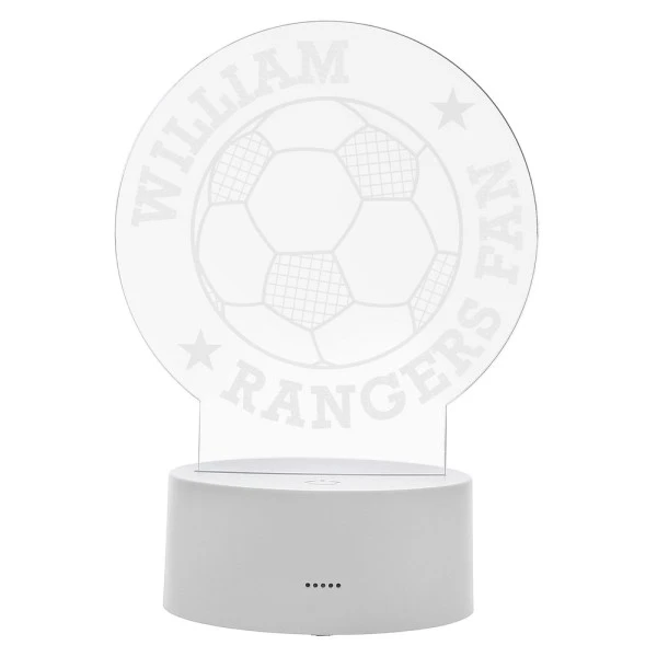 Personalised Football LED Colour Changing Desk Night Light 6 Personalised Football LED Colour Changing Desk Night Light - Image 6