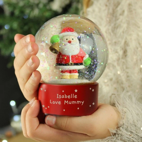 Personalised Santa Snow Globe 3 Personalised Santa Snow Globe - Image 3