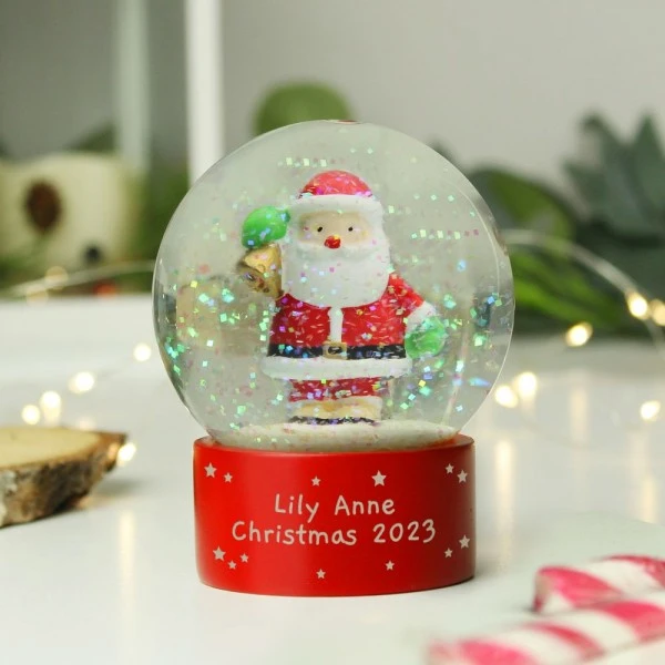 Personalised Santa Snow Globe 8 Personalised Santa Snow Globe - Image 8