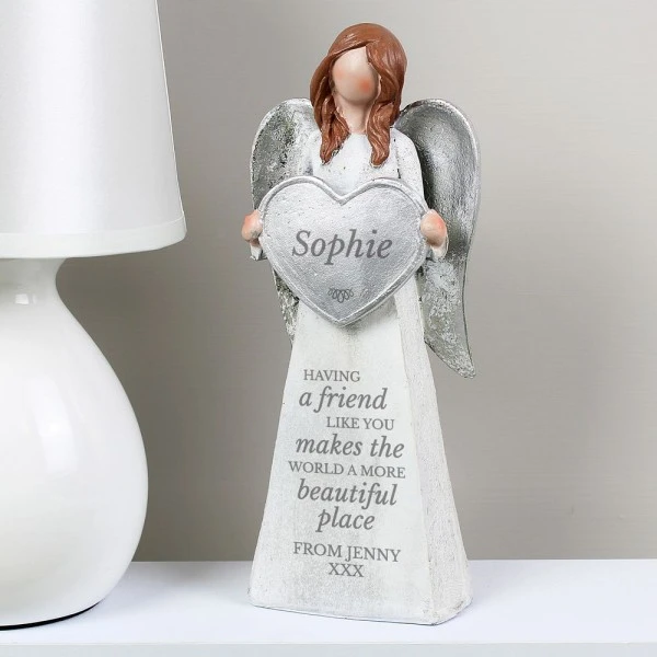 Personalised A Friend Like You Angel Ornament 1 Personalised A Friend Like You Angel Ornament