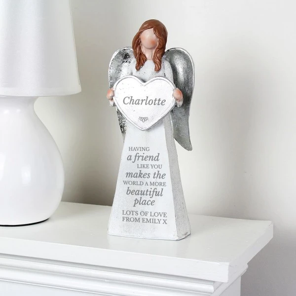 Personalised A Friend Like You Angel Ornament 3 Personalised A Friend Like You Angel Ornament - Image 3