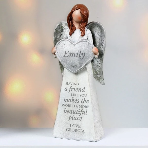 Personalised A Friend Like You Angel Ornament 4 Personalised A Friend Like You Angel Ornament - Image 4