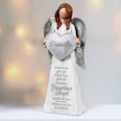 Personalised Guardian Angel Ornament -PERSONALISE STORE p011393 3