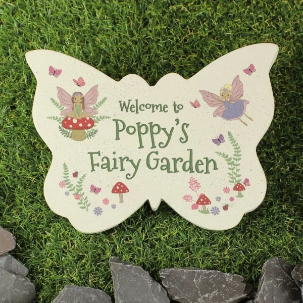 Personalised Fairy Garden Butterfly Ornament 2 Personalised Fairy Garden Butterfly Ornament - Image 2