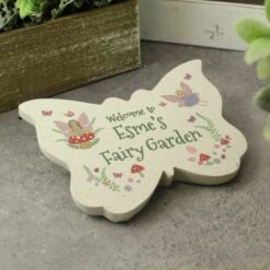 Personalised Fairy Garden Butterfly Ornament 5 Personalised Fairy Garden Butterfly Ornament -PERSONALISE STORE p011399 2