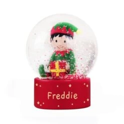 Personalised Name Only Elf Glitter Snow Globe 7 Personalised Name Only Elf Glitter Snow Globe -PERSONALISE STORE p0113a52 3