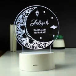 Personalised Eid And Ramadan LED Light