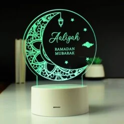 Personalised Eid And Ramadan LED Light -PERSONALISE STORE p0113a55 2