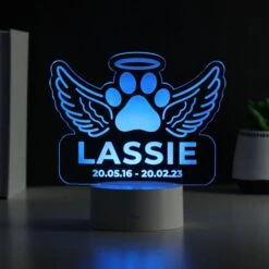 Personalised Pet Memorial Colour Changing LED Light 12 Personalised Pet Memorial Colour Changing LED Light -PERSONALISE STORE p0113a56 3