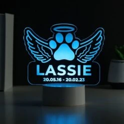Personalised Pet Memorial Colour Changing LED Light 14 Personalised Pet Memorial Colour Changing LED Light -PERSONALISE STORE p0113a56 5