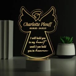 Personalised Angel Memorial Verse Colour Changing LED Light 11 Personalised Angel Memorial Verse Colour Changing LED Light -PERSONALISE STORE p0113a57 2