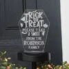 Personalised Trick Or Treat Halloween Solar Light