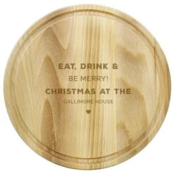 Personalised Round Chopping Board -PERSONALISE STORE p011481 5