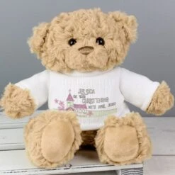 Personalised Pink Church Teddy Bear -PERSONALISE STORE p0210a17 2