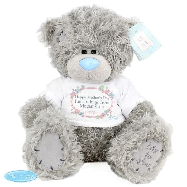 Personalised Me To You Bear "Floral' 2 Personalised Me To You Bear "Floral' - Image 2