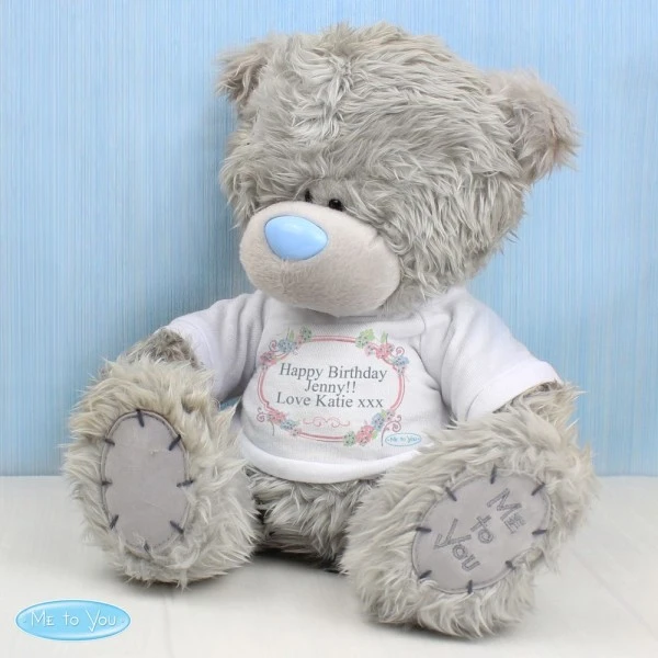 Personalised Me To You Bear "Floral' 4 Personalised Me To You Bear "Floral' - Image 4
