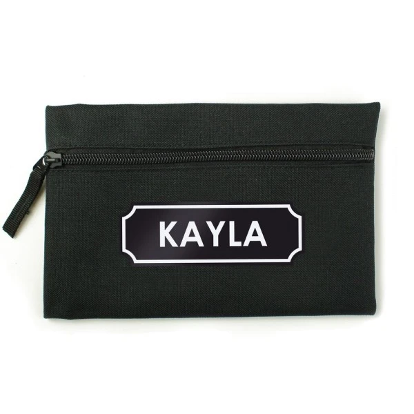 Personalised Black Pencil Case 5 Personalised Black Pencil Case - Image 5