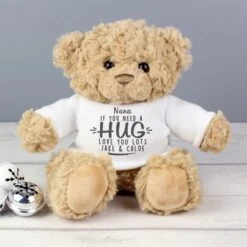Personalised If You Need A Hug Teddy Bear -PERSONALISE STORE p0210d03 2
