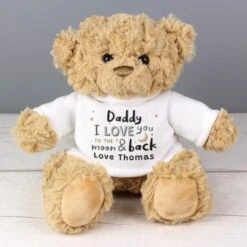 Personalised To The Moon And Back Teddy Bear -PERSONALISE STORE p0210d14 4