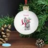 Personalised Me To You Christmas Bauble