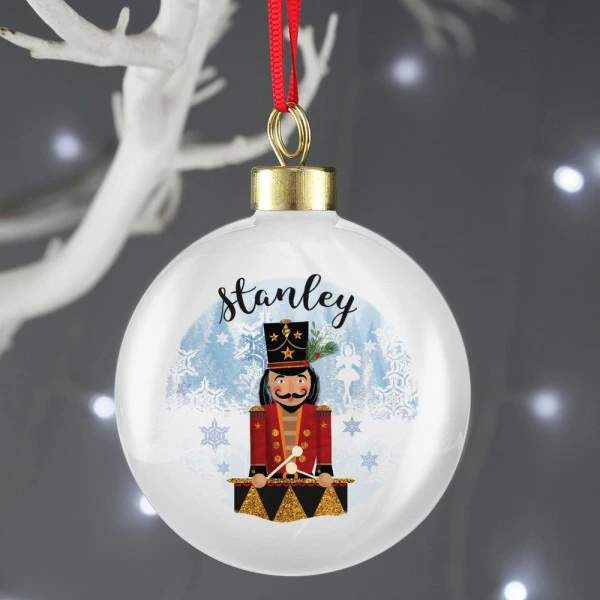 Personalised Nutcracker Bauble 1 Personalised Nutcracker Bauble