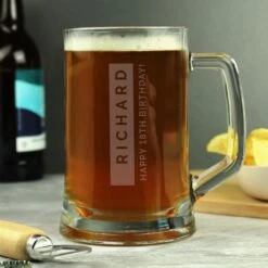Personalised Free Text Pint Stern Tankard 9 Personalised Free Text Pint Stern Tankard -PERSONALISE STORE p0307h04 3